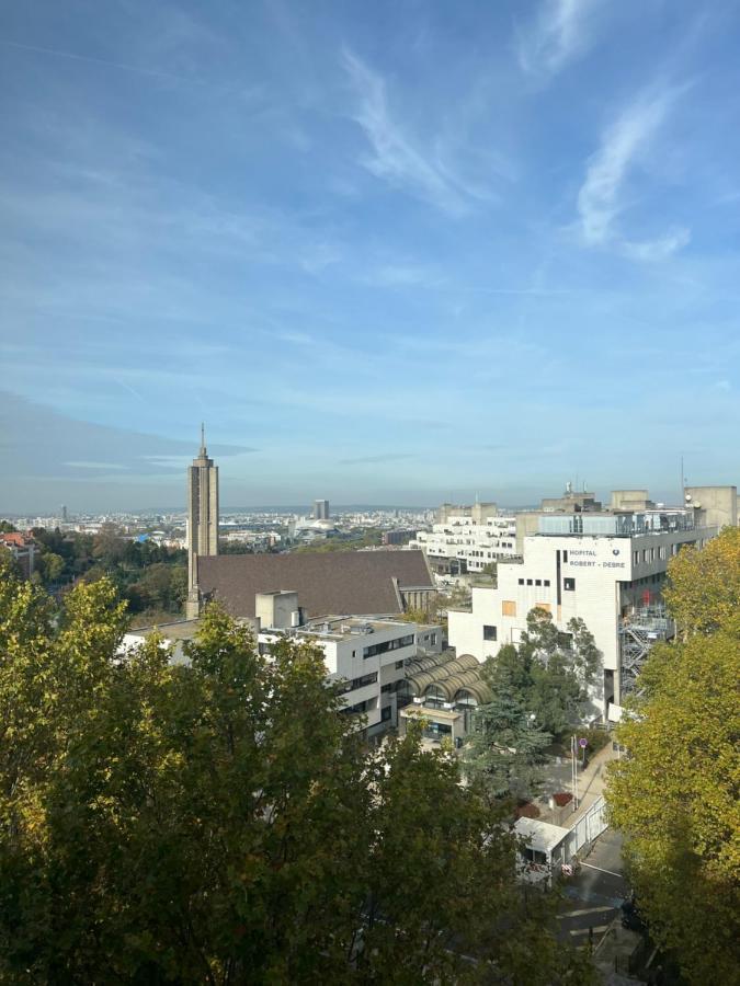 Apartment Home In Paris With View, 15Min Direct To Center Exteriör bild