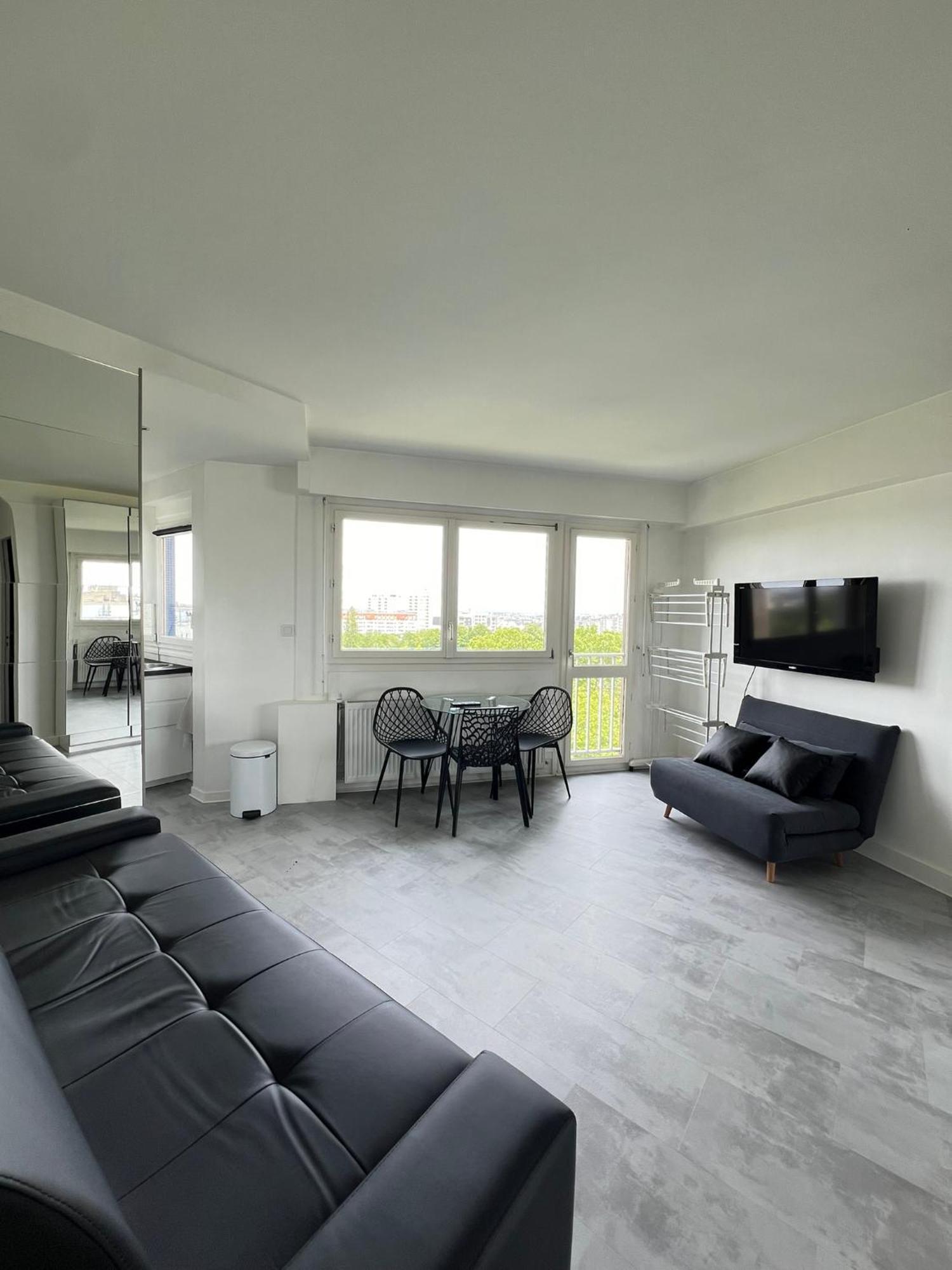 Apartment Home In Paris With View, 15Min Direct To Center Exteriör bild